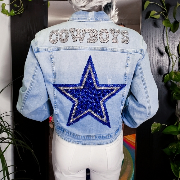 Denim jacket customized